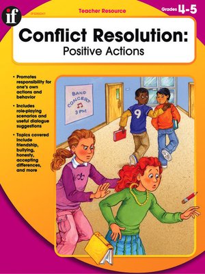 cover image of Conflict Resolution, Grades 4 - 5